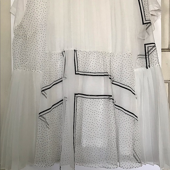 Sacai Mixed Media Printed T-Shirt - Picture 4 of 5